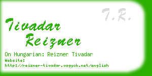 tivadar reizner business card